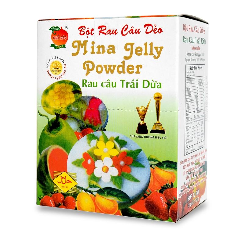 Bột Rau Câu Dẻo MINA Jelly Powder Mina Coffee